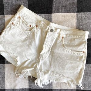 High-rise jean shorts | 30
